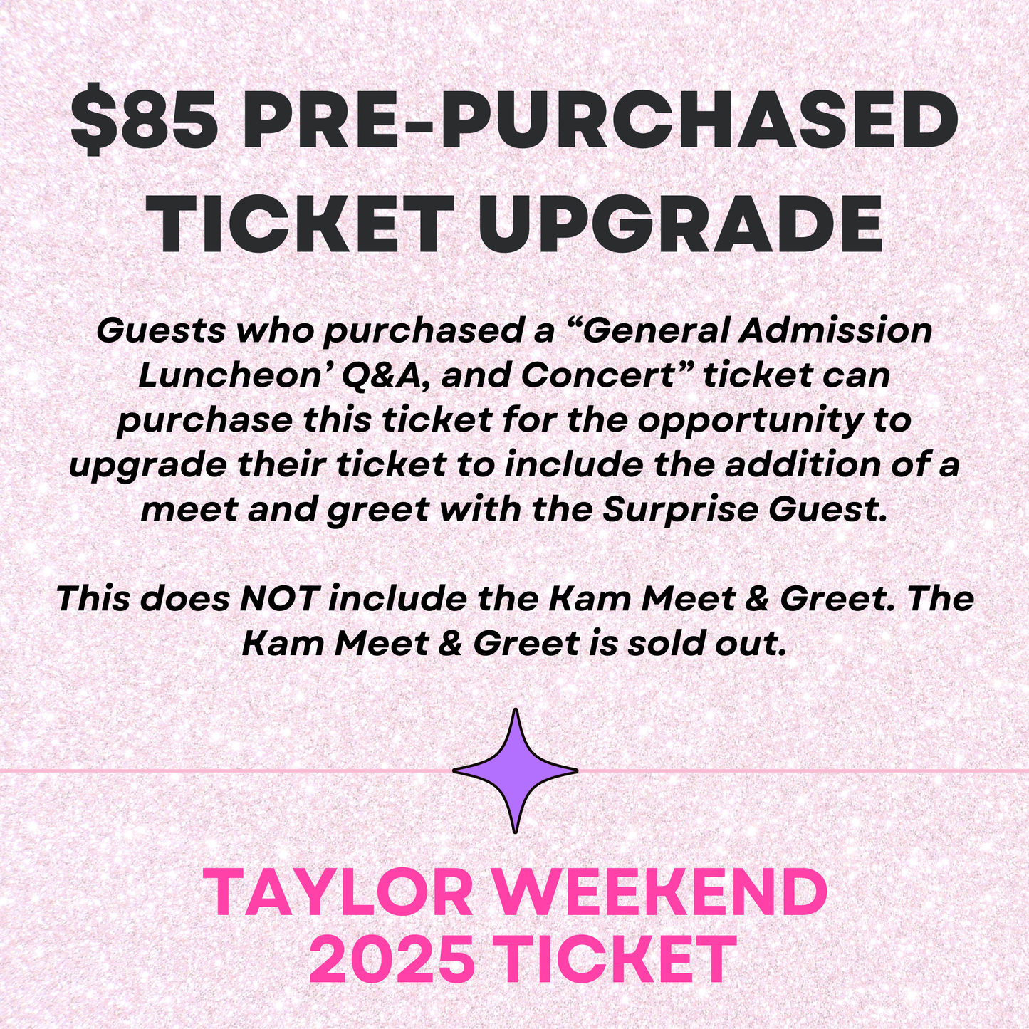 Taylor Weekend 2025
